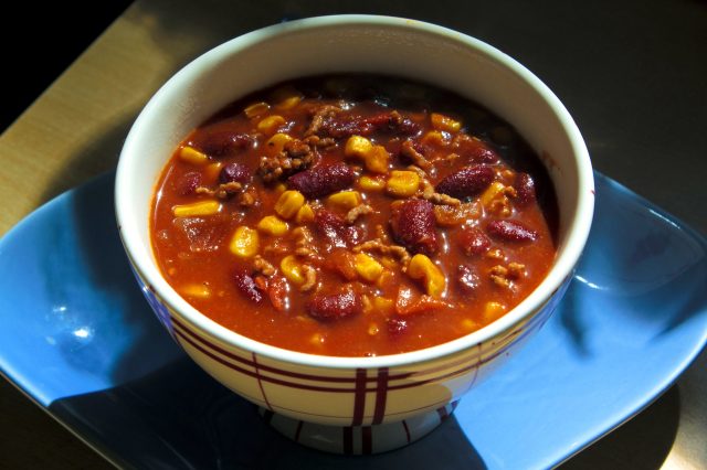 delicious, chili, bowl